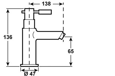 Cornat 1730 Nano Enkele Kraan Ch - NA90