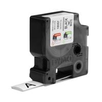 Dymo IND krimpkous zwart op wit, 19 mm x 1,5 meter label krimpkous - thumbnail