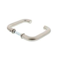Ivana Necosteel deurkrukken - model rond - RVS - thumbnail
