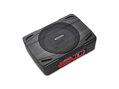 Underseat Auto Subwoofer Met Versterker - 100 Watt RMS - 500 Watt Piekvermogen - RCA - 8 Inch Woofer (BC120US)