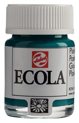 Bruynzeel Ecola plakkaatverf fles 16ml donkergroen 602 Bruynzeel Ecola plakkaatverf fles 16ml donkergroen 602