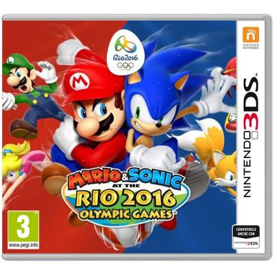 Nintendo Mario & Sonic at the Rio 2016 Olympic Games Nintendo 3DS Duits - Nederlands - Engels - Spaans - Frans - Italiaans