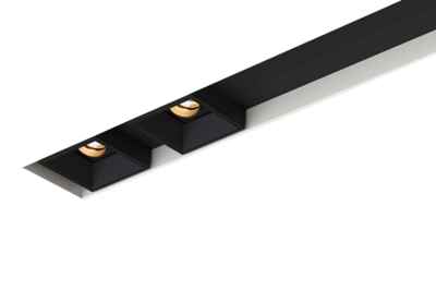 Kreon - Prologe 80 twin in-cana end square Flood (27°) DALI zwart