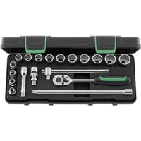 Stahlwille Dopsleutelset | 19-delig 3/8 inch | sleutelwijdtes 8-22 mm | aantal tanden 30 12-kant | 1 stuk - 96024132 96024132 - thumbnail
