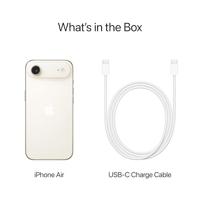 Apple iPhone Air 1 TB: dunste iPhone ooit, 6,5‑inch display met ProMotion tot 120 Hz, krachtige A19 Pro-chip, Center Stage-camera aan de voorkant, batterij voor een hele dag; Lichtgoud - thumbnail