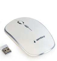 Draadloze optische muis GEMBIRD MUSW-4B-01-W Wit (1 Stuks) - thumbnail