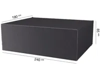 Hoes tuinmeubel 240 x 190 x 85 cm AeroCover - Aerocover - thumbnail