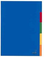 Tabbladen A4 23 rings venster kunststof - thumbnail