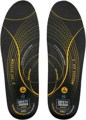 Safety Jogger sj3fitm inlegzool | zwart/geel | maat 43 - 5400950011081