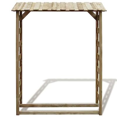 Haardhoutopslag 150x44x176 cm geïmpregneerd grenenhout