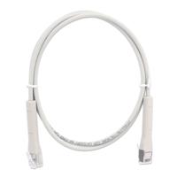 Intellinet 745154 RJ45 Netwerkkabel, patchkabel CAT 6A F/FTP 2.0 m Grijs Flexibel, Afscherming totaal, Halogeenvrij 1 stuk(s) - thumbnail