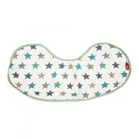 Nuby slabbetje en spuugdoekje 2-in-1 junior 30 cm katoen groen - thumbnail