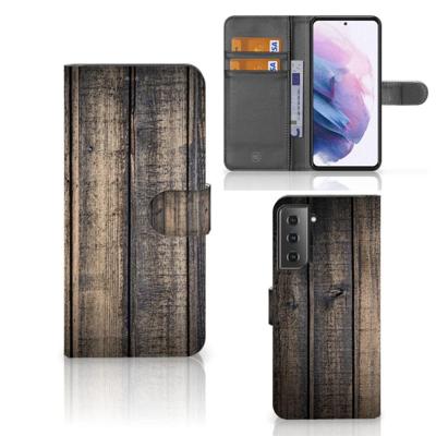 Samsung Galaxy S21 Plus | Book Style Case | Steigerhout
