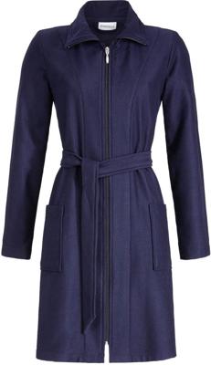 Stoere dames badjas Ringella blauw