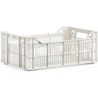 Gerecyclede fietskrat Urban Proof Helsinki 7 liter Lichtgrijs - thumbnail