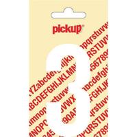 Plakcijfer Nobel Sticker cijfer 3 Pickup - Pickup - thumbnail