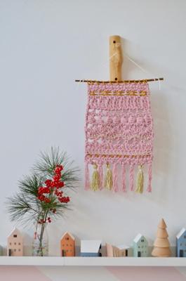 Chunky wandhanger Haakpatroon