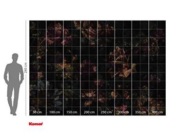 Noordwand Komar Ink Fotobehang Tiles Flowers - INX8-080