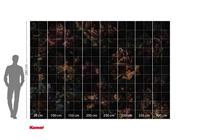 Noordwand Komar Ink Fotobehang Tiles Flowers - INX8-080 - thumbnail