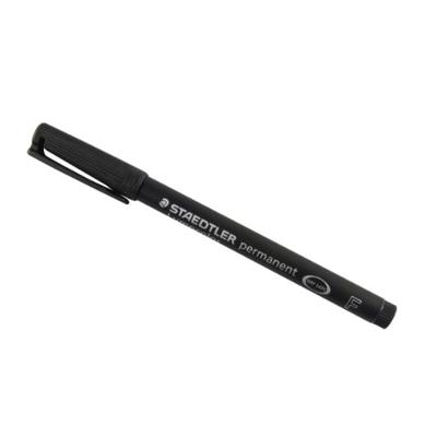 Staedtler Lumocolor 318, OHP-marker, permanent, 0,6 mm, zwart Staedtler Lumocolor 318, OHP-marker, permanent, 0,6 mm, zwart