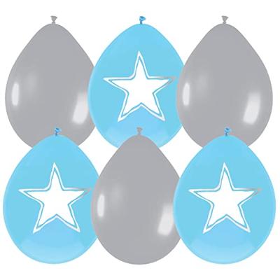 Haza Witbaard Ballonnen baby jongen, 6st. Haza Witbaard Ballonnen baby jongen, 6st.