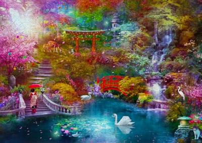 Japanese Garden Puzzel 1000 Stukjes