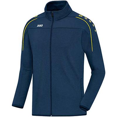 JAKO 8750K Trainingsvest Classico Kids - Nachtblauw/Citroen - 152
