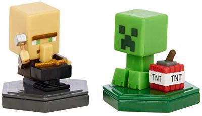 Minecraft Earth Boost Mini Figures 2-Pack - Villager & Creeper