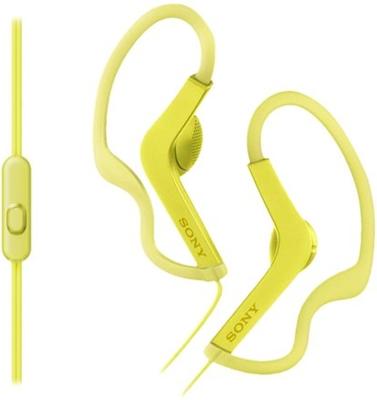 Sony MDRAS210APY Headset oorhaak Geel Sony MDRAS210APY Headset oorhaak Geel
