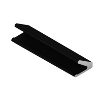 Schlegel - Qlon Tochtstrip - zelfklevend - zwart - 15 x 12 mm - 25 m - thumbnail