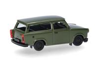 Herpa 027359-005 H0 Auto Trabant 1.1 universeel, olijfgroen - thumbnail