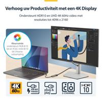 Adapter USB-C naar HDMI Startech CDP2HD4K60 60 Hz 4K Ultra HD - thumbnail