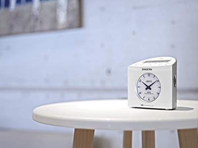 Sangean RCR-9 Wekkerradio VHF (FM), Middengolf AUX Wit