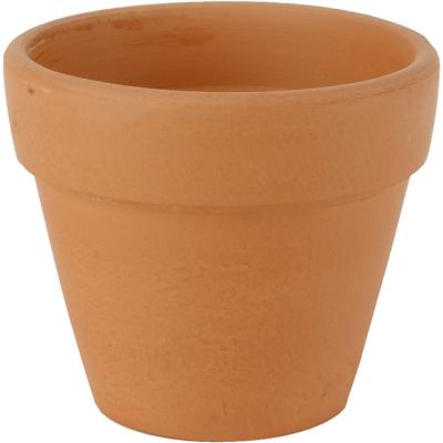 Creativ Company Bloempot, h: 8 cm, d 9 cm, 24 stuk/ 1 doos