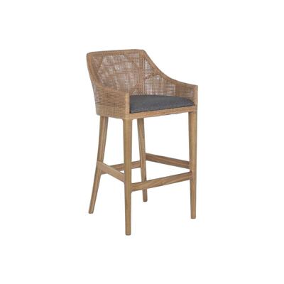 Kruk Home ESPRIT Bruin Grijs Rotan 51 X 52 X 100 CM Kruk Home ESPRIT Bruin Grijs Rotan 51 X 52 X 100 CM