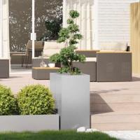VidaXL Plantenbak 40x80x80 cm gegalvaniseerd staal - thumbnail