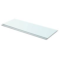 VidaXL Schappen 2 st 70x25 cm glas transparant - thumbnail