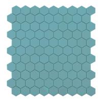 Mozaiek hexagon jade 3.5x3.5cm - thumbnail