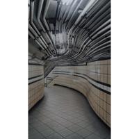 Wanddecoratie Rhythm of the City 010 70x118cm - thumbnail