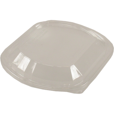 Deksel | menubak | PS | rechthoekig | 238x203x32mm | transparant | 250 stuks