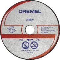 Dremel DSM20 metalen en kunststof snijschijf (DSM510) - 2615S510JB - thumbnail