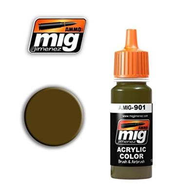 MIG Acrylic Dunkelgelb Dark Base 17ml