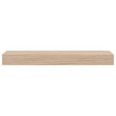 Wandschap 40x23,5x4 cm bewerkt hout - thumbnail