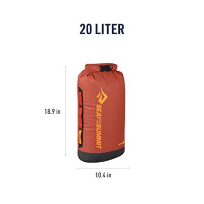 Sea to summit Big River Dry Bag 20L Opbergzak Picante 20L Sea to summit Big River Dry Bag 20L Opbergzak Picante 20L
