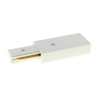 Voedingsconnector wit voor 1-fase spanningsrail - thumbnail