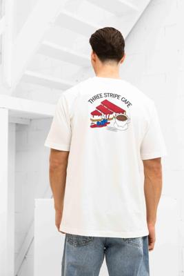 Adidas Coffee Cafe Cheesecake Graphic T-shirt