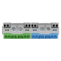 Hensel 6100056 KV 9104 Kleine verdeelkast Opbouw (op muur) Aantal groepen: 4.5 Aantal rijen: 1 Inhoud: 1 stuk(s) - thumbnail