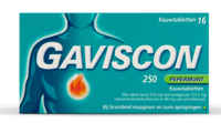 Gaviscon 250 Pepermunt Kauwtabletten - thumbnail