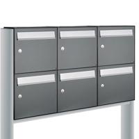 Allux Flow Set 3-Breed, 2-Hoog Op Statief Antraciet - 40040065_3x2s - thumbnail