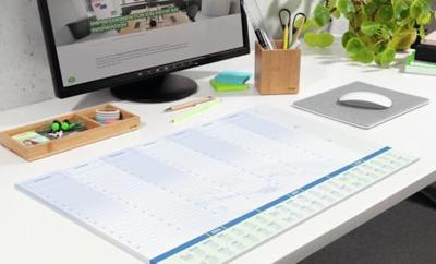 Sigel H6350 Bureau onderlegger Papier Weekplanner, Dagplanner Gelinieerd (b x h) 59.50 cm x 41 cm 2026, 2027, 2028 30 vellen Sigel H6350 Bureau onderlegger Papier Weekplanner, Dagplanner Gelinieerd (b x h) 59.50 cm x 41 cm 2026, 2027, 2028 30 vellen